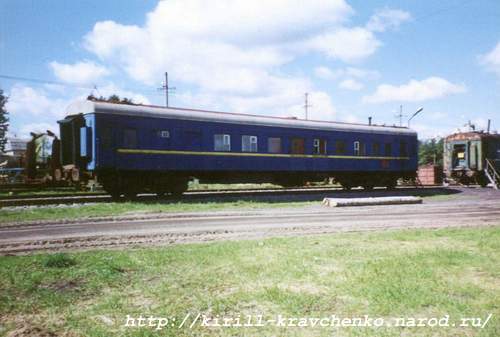 Фото 18. 2005-05-20. Штабной вагон ПМС-86 в Старой Малуксе