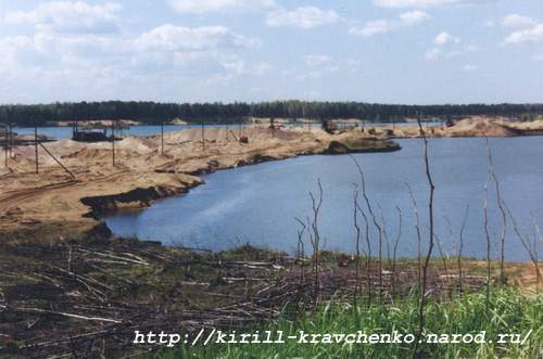 Фото 40. 2005-05-20. Панорама карьеров Малуксы с горки