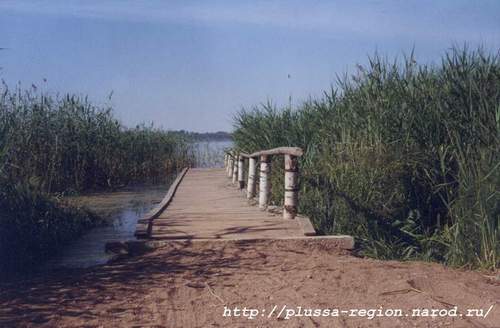 Фото 13. 2005-07-05. Вечаша. Удобный подход к озеру Песно