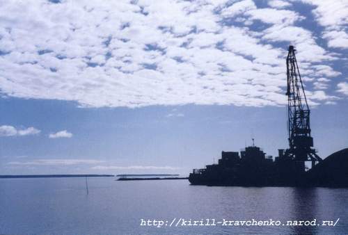 Фото 38. Панорамный вид на речной порт Петрозаводска