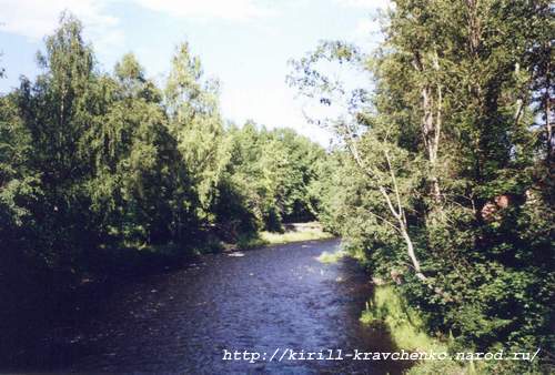 Фото 58. Река Лососинка рядом с Петрозаводским тракторным заводом