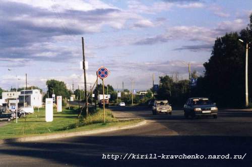 Фото 70. Шоссе на Мурманск (я смотрю на Петрозаводск)